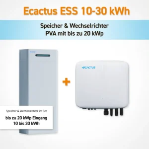 Ecactus Solar-Set Wechselrichter & Speicher  bis 20 kWp PV-Anlage & 10-30 kWh - 1.webp